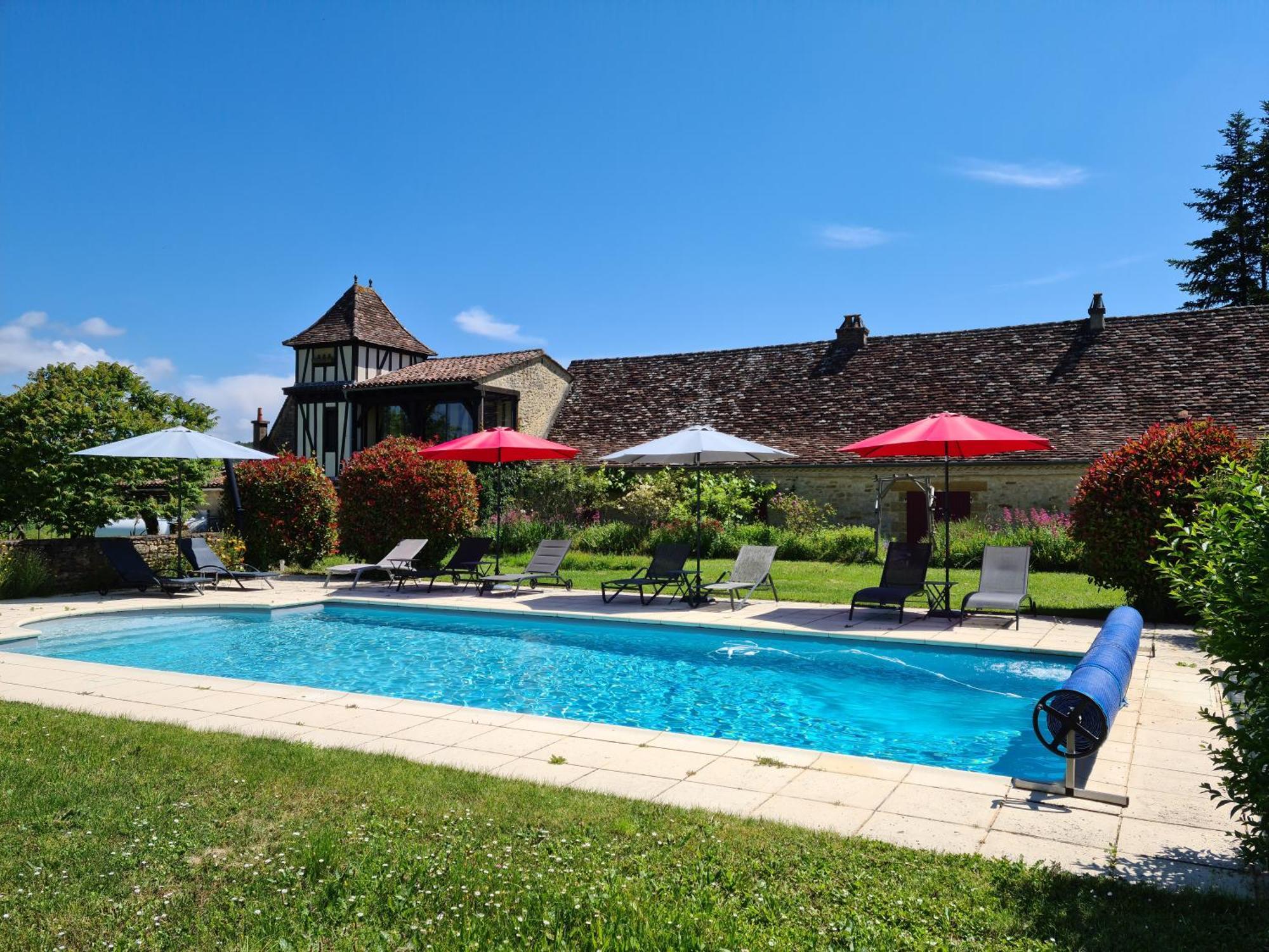 La Ferme de l'Embellie Gîtes et Chambres d'Hôtes Le Buisson-de-Cadouin Exterior foto